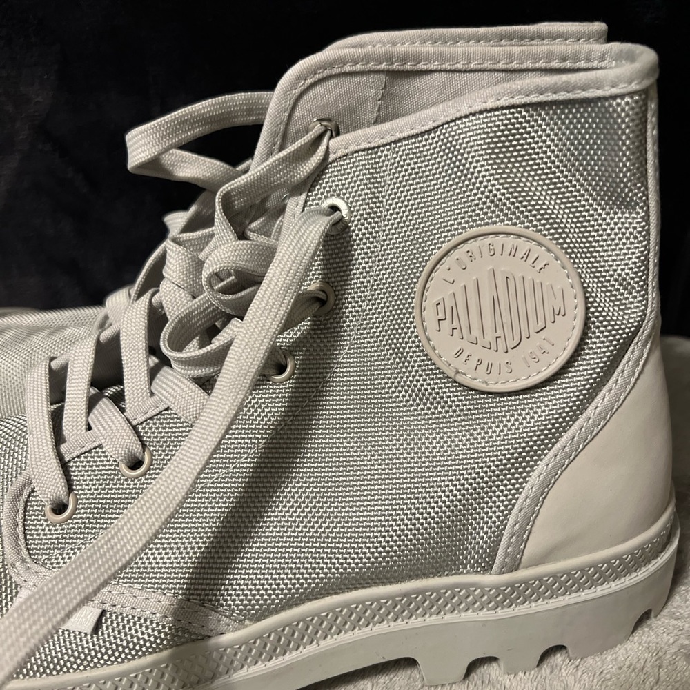 Fashionably chic Palladium sneakers